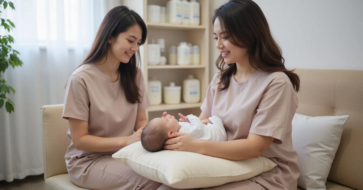 Breastfeeding and lactation support at confinement centres: what's usually included
